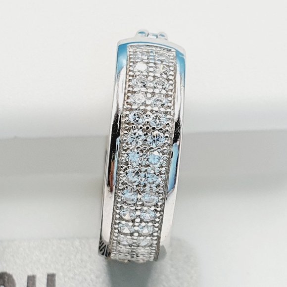 "925 Sterling Silver Cubic Zirconia Earrings, U19254893 - Picture 11 of 11